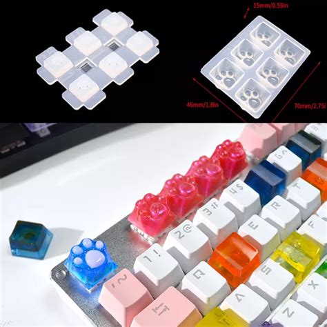 Keycaps Epoxy Resin Casting Molds Set for Mechanical .